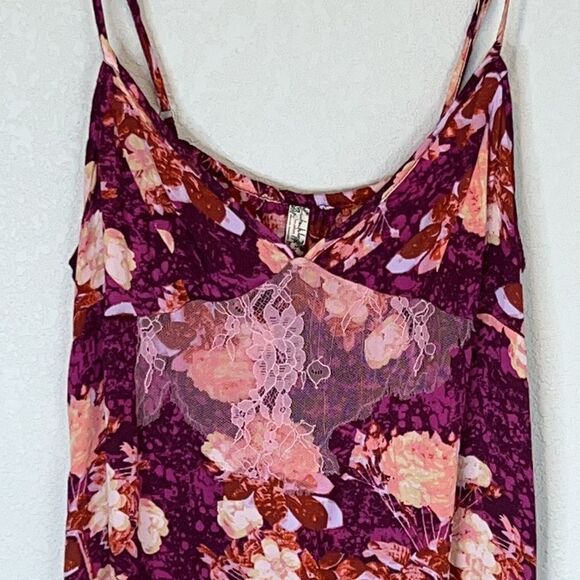 NWT Free People Sunfade Slip Dress Jewel Combo Small - Picture 3 of 12